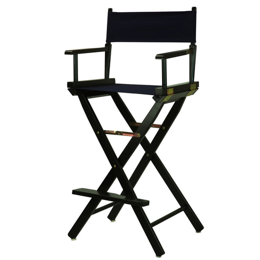 Black Frame 30-inch Director's Chair