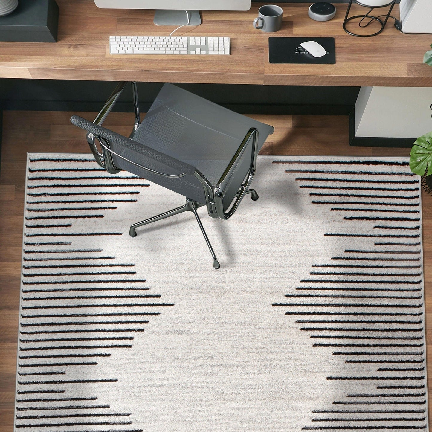 Bohemian Stripe Area Rug
