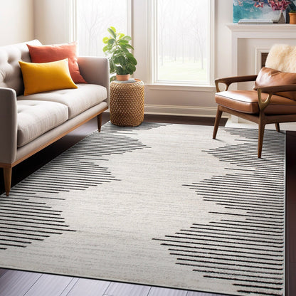 Bohemian Stripe Area Rug