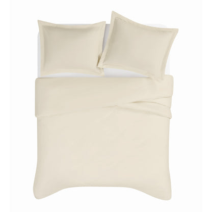 Brooklyn Loom Tight-Weave Cotton Percale Duvet Set