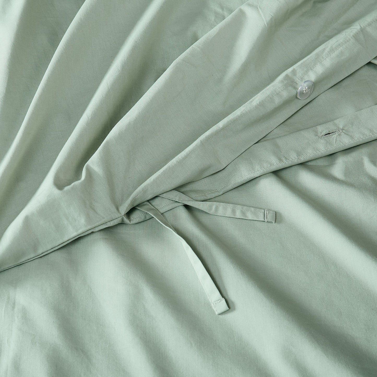 Brooklyn Loom Tight-Weave Cotton Percale Duvet Set