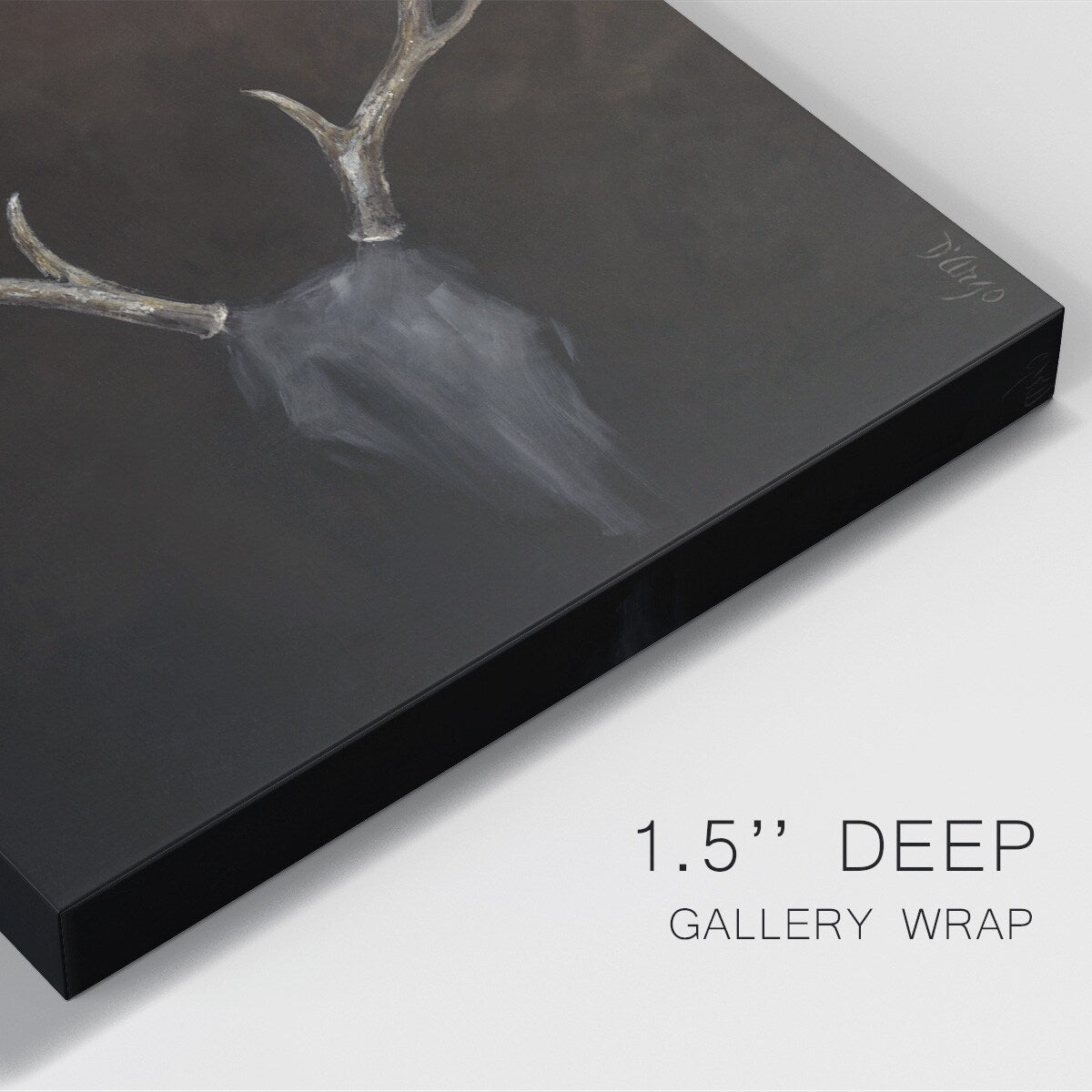 Buck Premium Gallery Wrapped Canvas - Ready to Hang