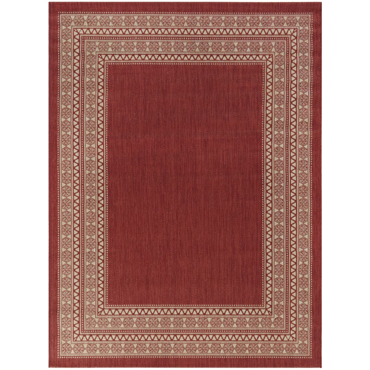 Carew Transitional Border Indoor/Outdoor Area Rug