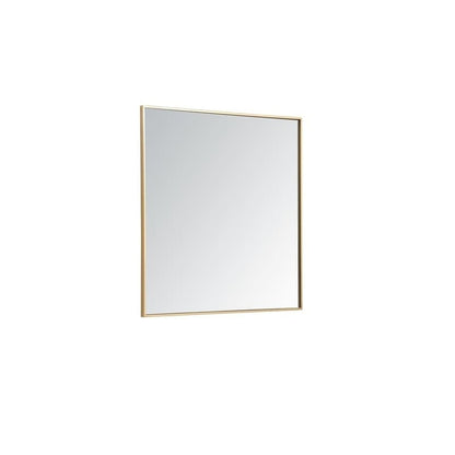 Carson Carrington Salsnas Metal Frame Rectangular Mirror