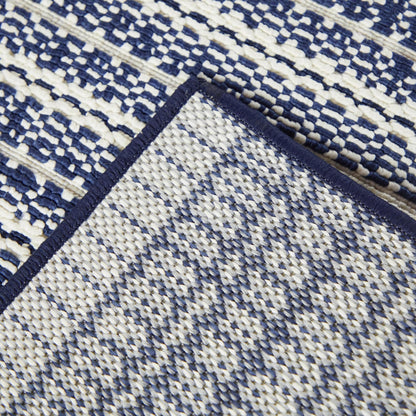 Connell Transitional Stripe Indoor/Outdoor Area Rug