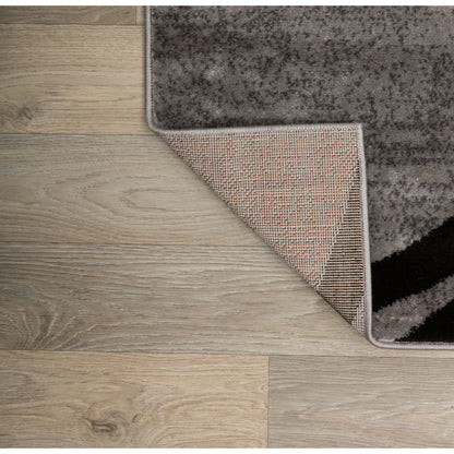 World Rug Gallery Contemporary Abstract Circles Design Area Rug