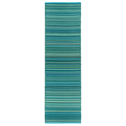 Contemporary Stripe Reversible Plastic Outdoor Rugs