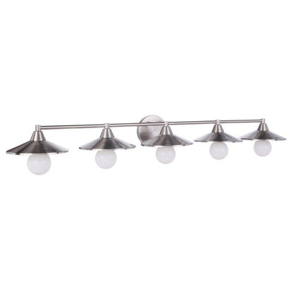 Craftmade 125465 Isaac 5 Light 46 Wide Vanity Light
