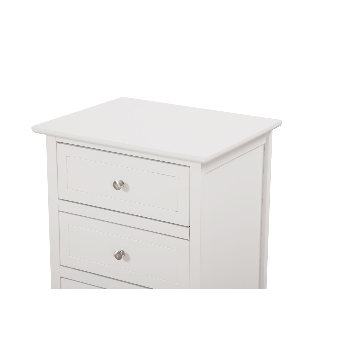 Daniel 3-drawer Transitional Wooden Nightstand