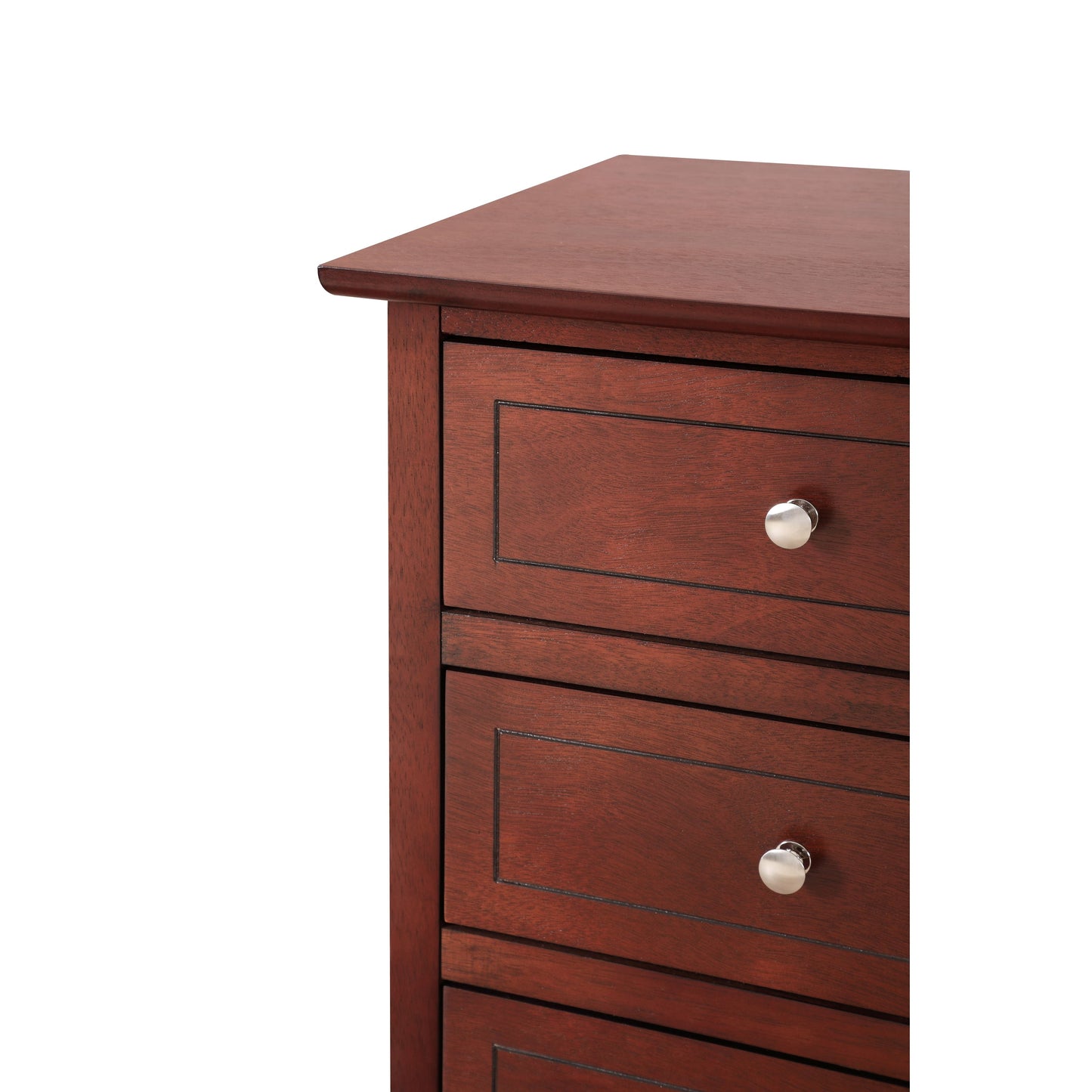 Daniel 3-drawer Transitional Wooden Nightstand