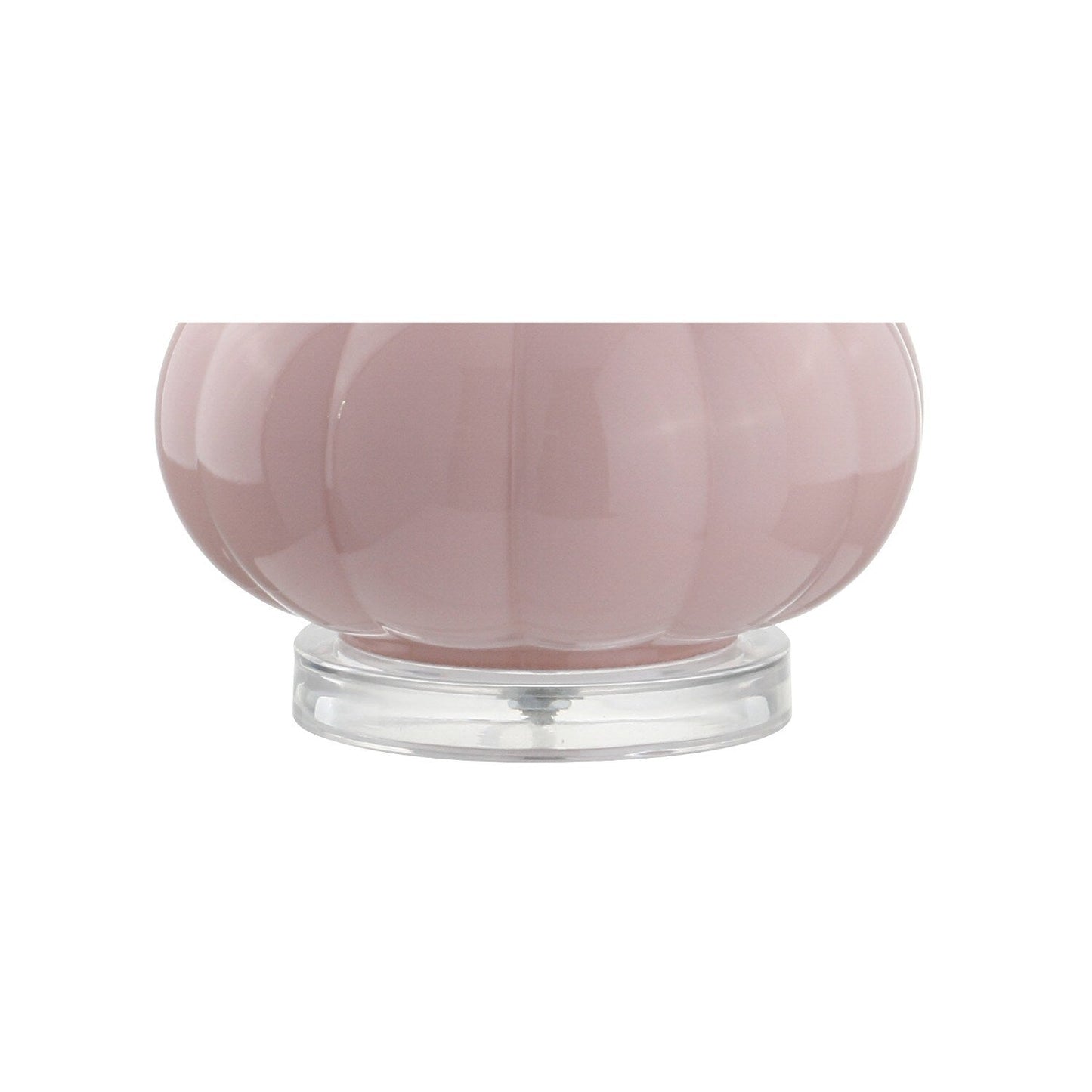 Diamante 28.5 Glass Teardrop LED Table Lamp, Pink (Set of 2) by JONATHAN Y