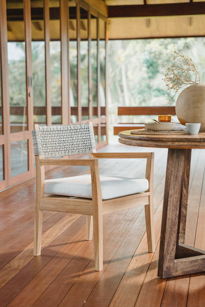 Ella Indoor Outdoor Teak Dining Chair