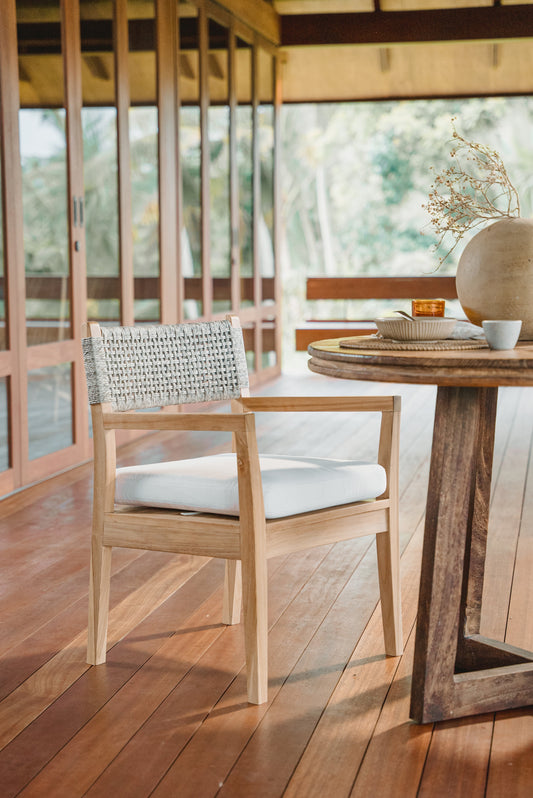 Ella Indoor Outdoor Teak Dining Chair