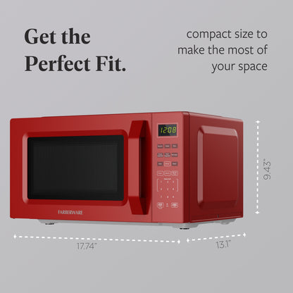 Farberware 700-Watt Compact Countertop Microwave