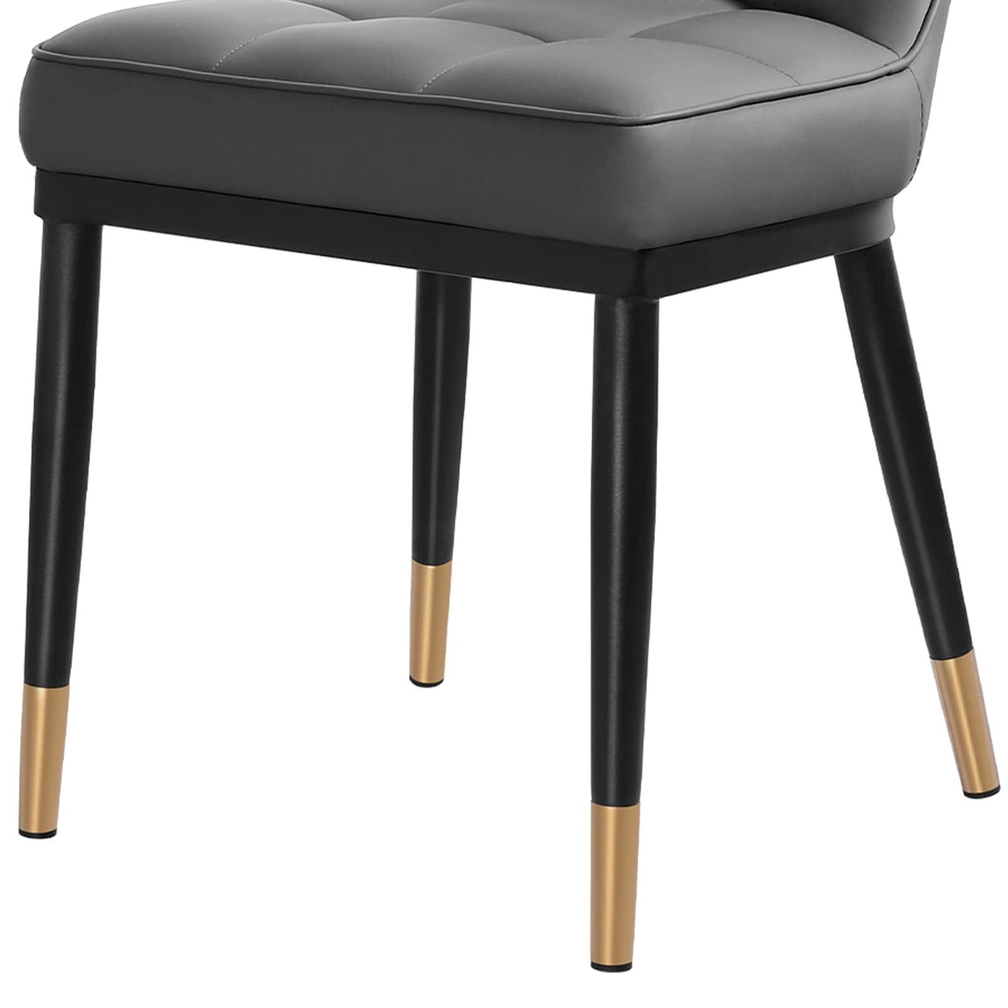 Faux Leather Upholstered Dining Chairs Set of 2/4