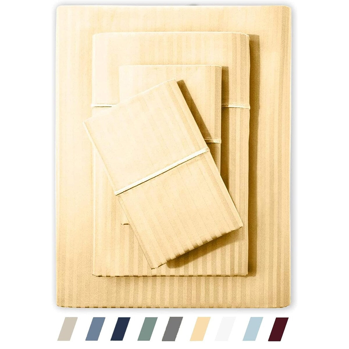 Feather & Stitch 500 Thread-Count Sheets Set