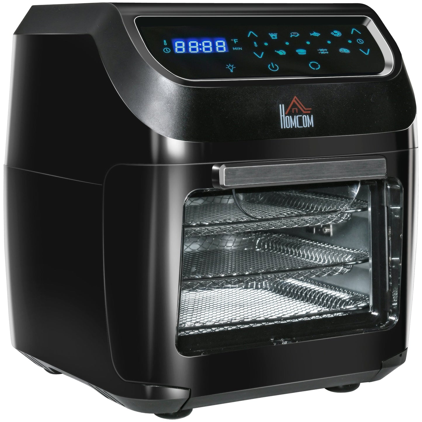 HOMCOM Large Air Fryer Oven with Family Size, Countertop Oven Cooking Gift - 12.5 x 13.25 x 14.5