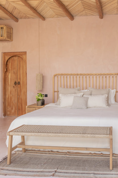 Inna Indoor Outdoor Teak Bench