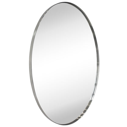 TEHOME Javell Oval Metal Wall Mirror