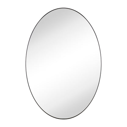 TEHOME Javell Oval Metal Wall Mirror