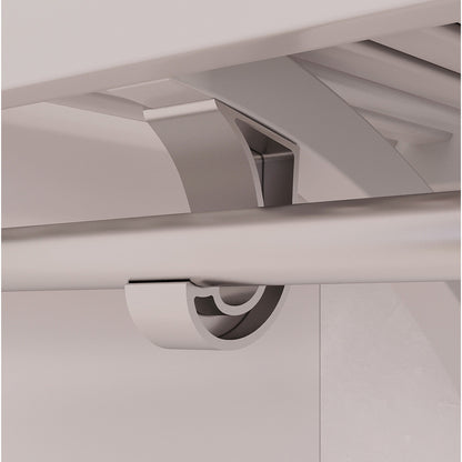 John Louis Home Solid Wood Reach-In Closet System White