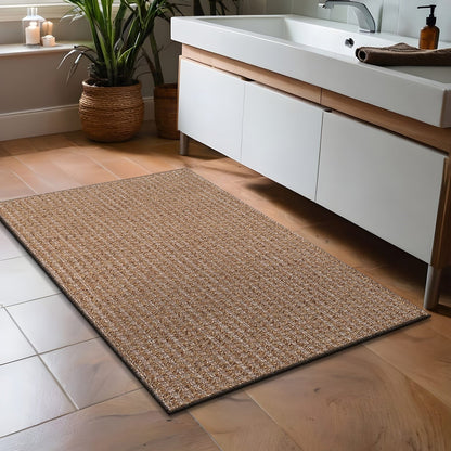Beverly Rug Easy Clean Non Shedding Jute Rug