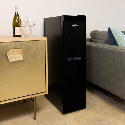 Koolatron 18 Bottle Slim Dual Zone Wine Cooler Freestanding Wine Fridge