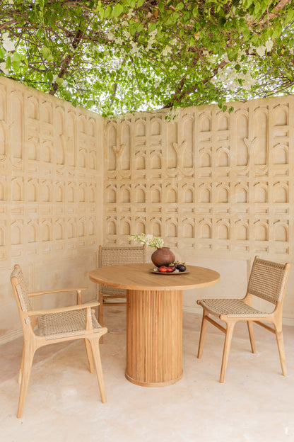 Lisna Indoor Outdoor Teak Dining Chair