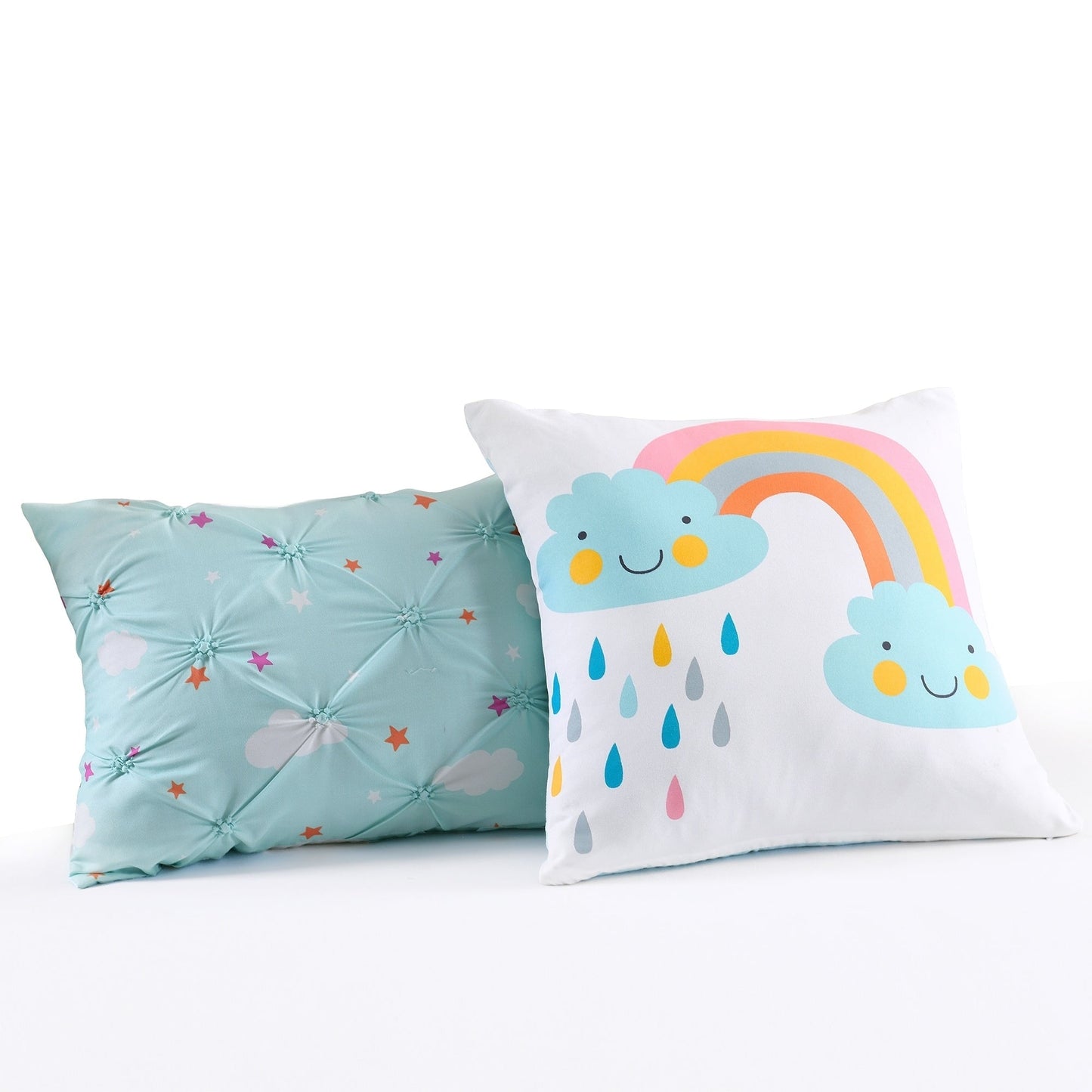 Porch & Den Marguerite Unicorn/ Heart Pattern Quilt Set