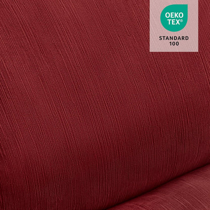 MCombo Zero Wall-Hugger Power Recliner Chair with Adjustable Headrest, Perfect for Small Spaces and RV, Fabric ST257