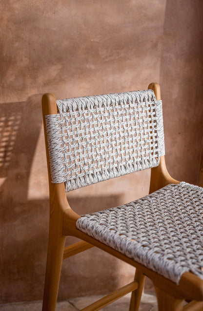 Melia Indoor Outdoor Teak Counter Stool