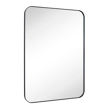 TEHOME Mid-Century Modern Chic Metal Rounded Wall Mirrors