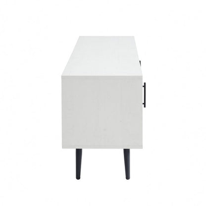 Mid-Century Modern TV Stand For TVs Up To 70 Entertainment Center Media Console - 20.5'' H X 59'' W X 15.5'' D