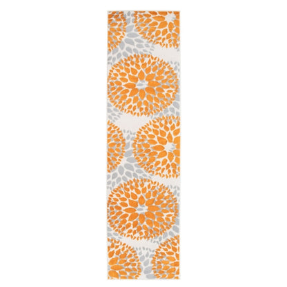 World Rug Gallery Modern Floral Circles Area Rug