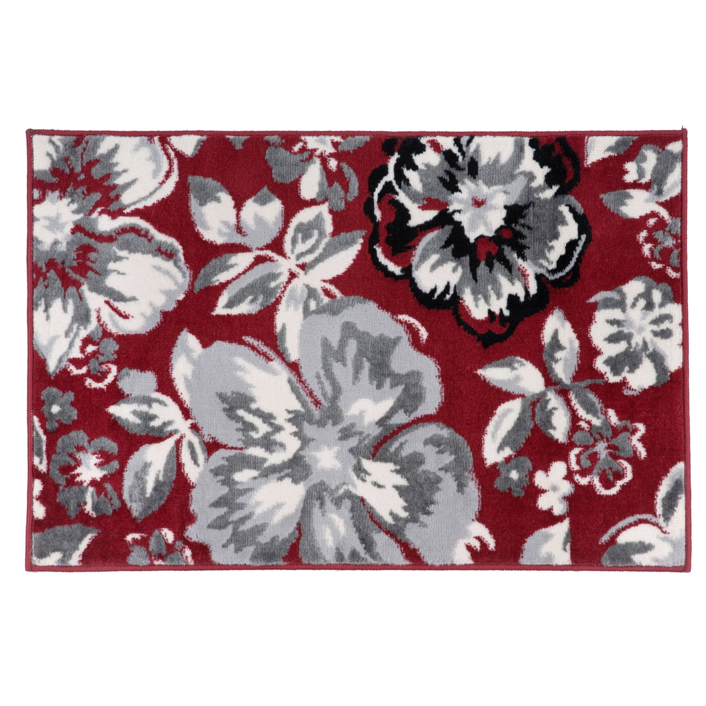 World Rug Gallery Modern Floral Design Area Rug