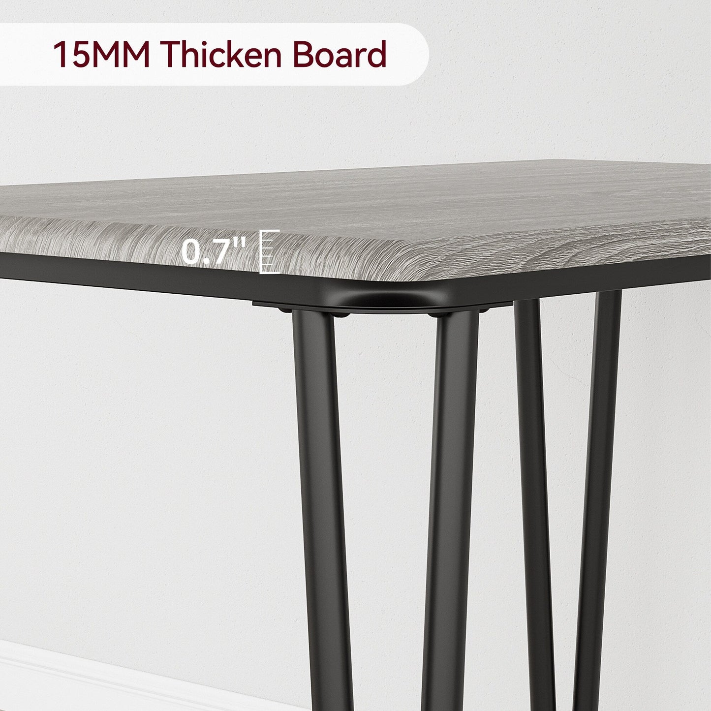 Modern kitchen Dinner Table Set for Dining Room - 3-Piece