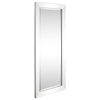 Beveled Rectangular Clear HD Wall Mounted Mirror for Bathroom, Vanity, Bedroom Mirrors, 3 sizes