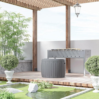 Outdoor Patio Storage Resin Lockable Deck Box