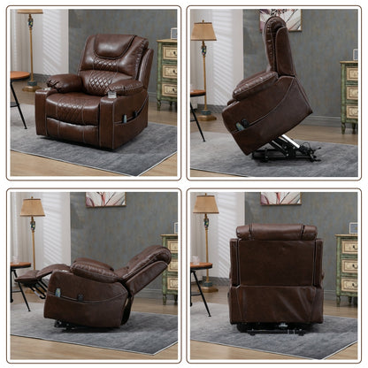 Oversized Electric Recliner Chair Elderly Power Lift Chair, 400 lbs.