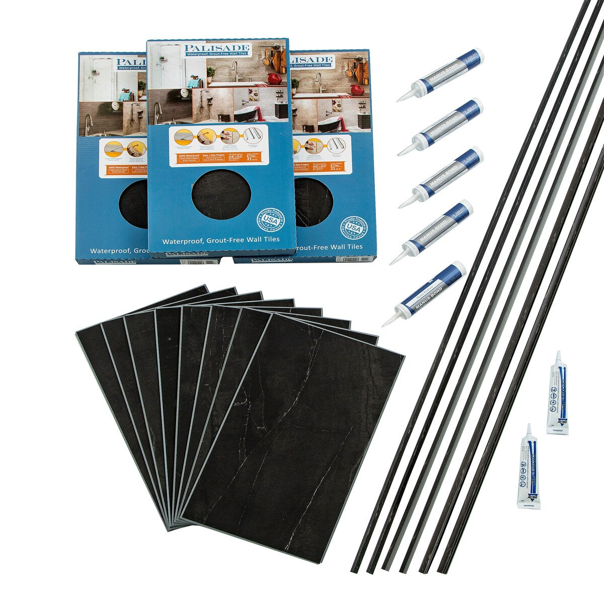 Palisade Wall Tile Shower Kit