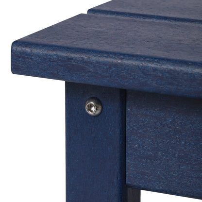 Polytrends Laguna Hdpe All Weather Outdoor Patio Rectangular Coffee Table