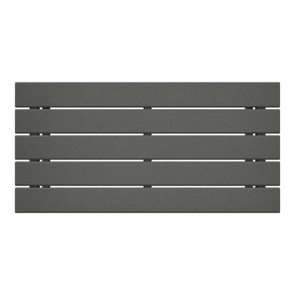 Polytrends Laguna Hdpe All Weather Outdoor Patio Rectangular Coffee Table