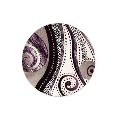 Rhodes Collection Abstract Swirl Area Rug