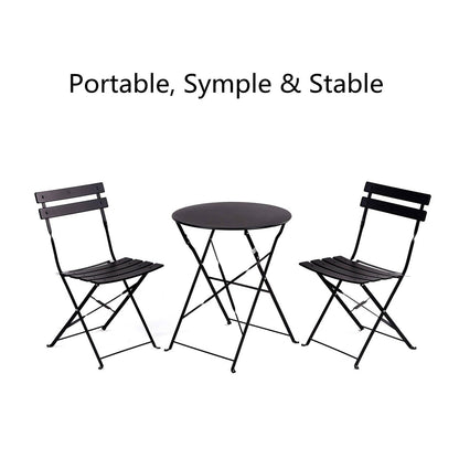 Round 2 Person - 23.6 Long Bistro Set