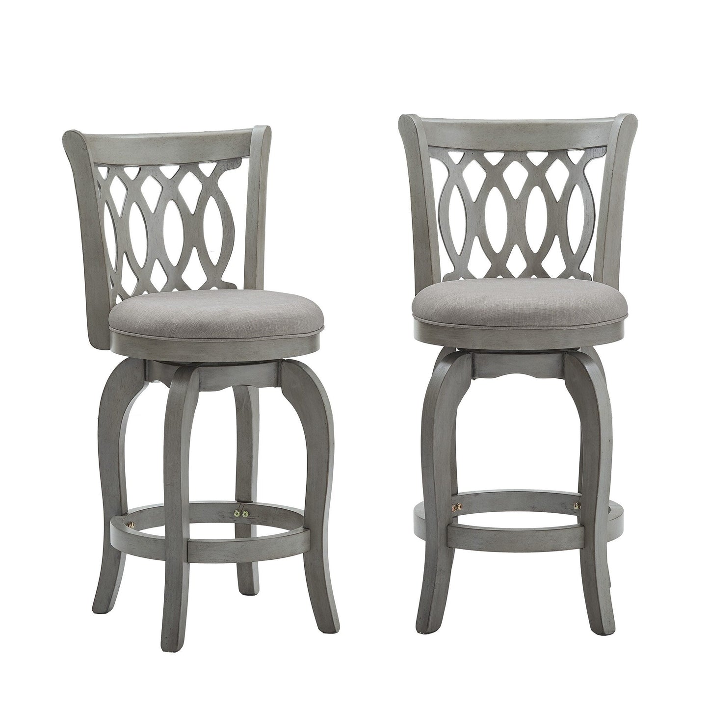 Rovinj Scroll Back Swivel Counter Stool