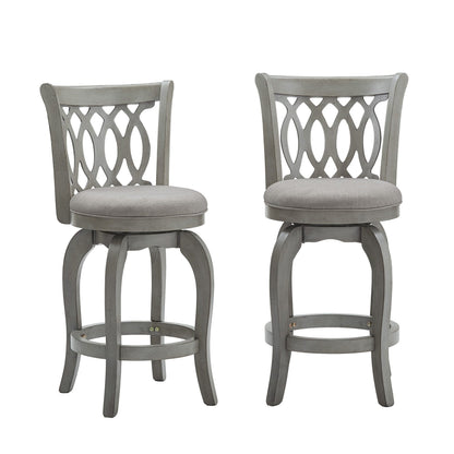 Rovinj Scroll Back Swivel Counter Stool