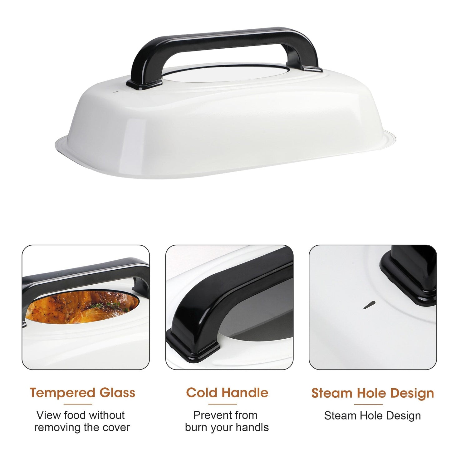 Royalcraft Roaster Oven with Removable Pan