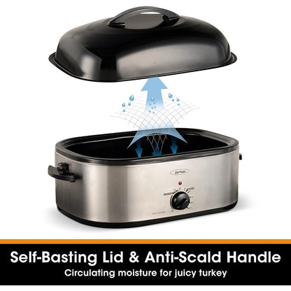 Royalcraft Roaster Oven with Removable Pan