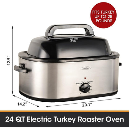 Royalcraft Roaster Oven with Removable Pan