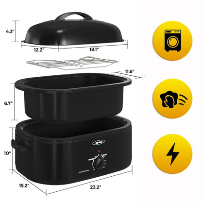 Royalcraft Roaster Oven with Removable Pan
